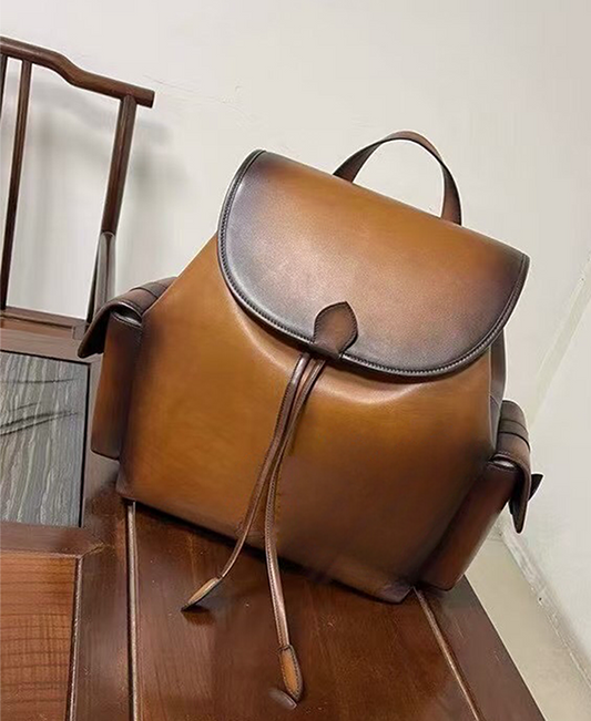 Zaino in pelle vintage