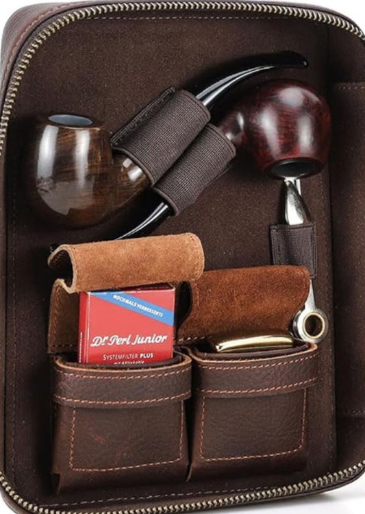 Set da tabacco in pelle di coccodrillo, preordine