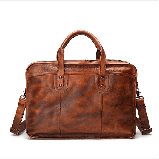 Vegetable Tanning Leather  Valigetta in pelle conciata al vegetale