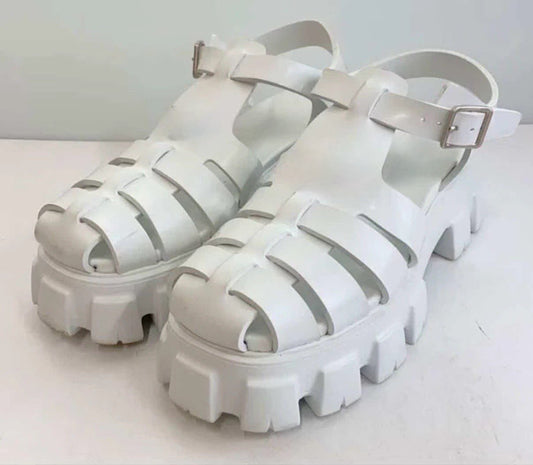 Preordine Sandali coccodrillo, sandali in vera pelle di coccodrillo nubuck beige