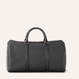 Vintage Togo  Leather Large Travel Duffel Bag