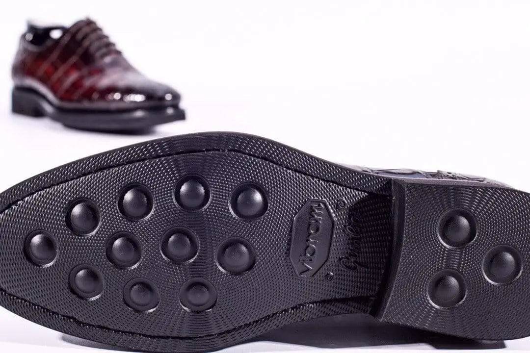 alt
Scarpe Brogue in coccodrillo, scarpe stringate in pelle di coccodrillo