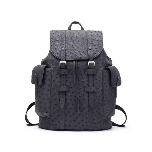 Genuine Ostrich Leather Backpack