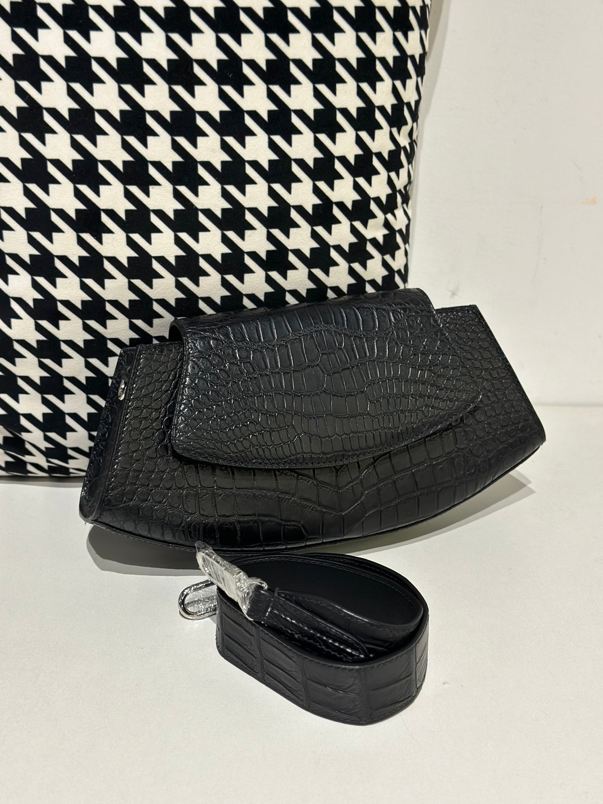 Crocodile Leather Shoulder Messenger Bags