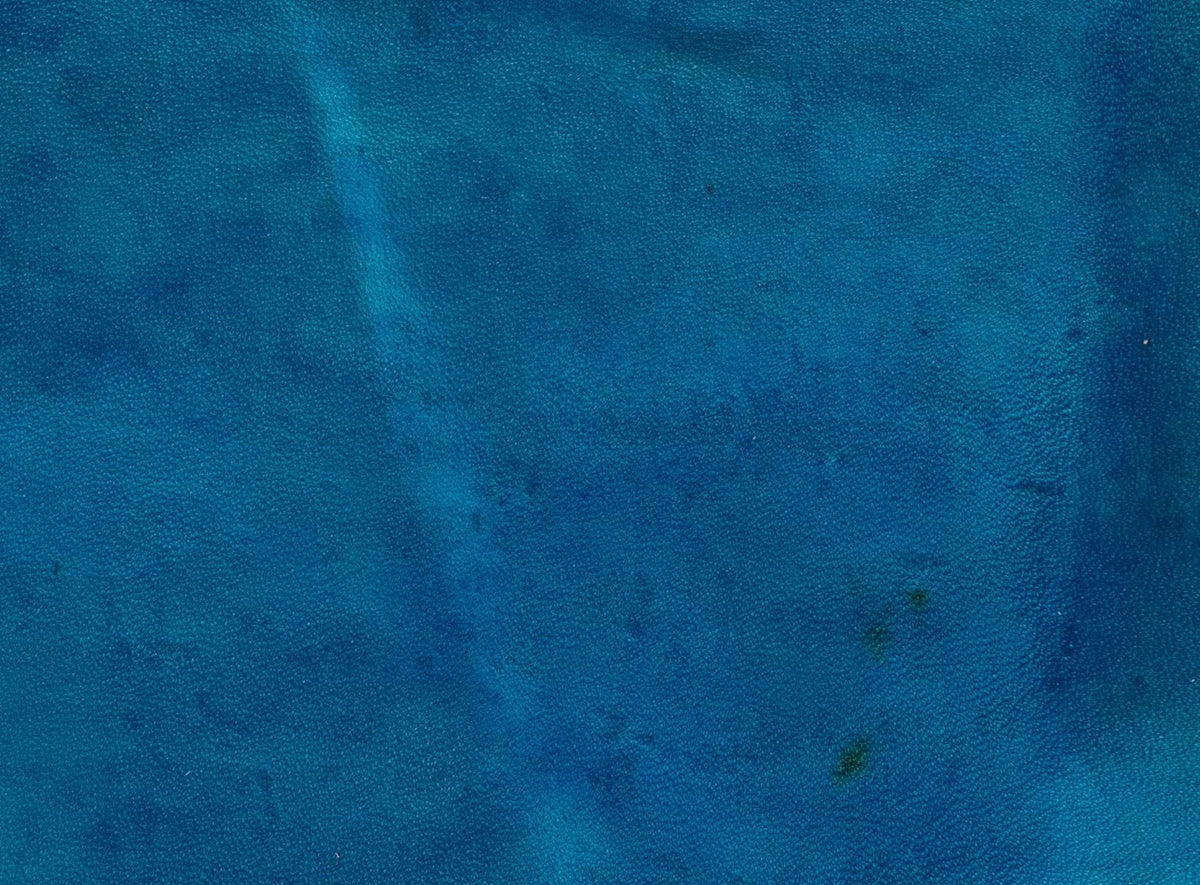Mocassini in vera pelle Shell Cordovan con nappina, blu scuro, in preordine
