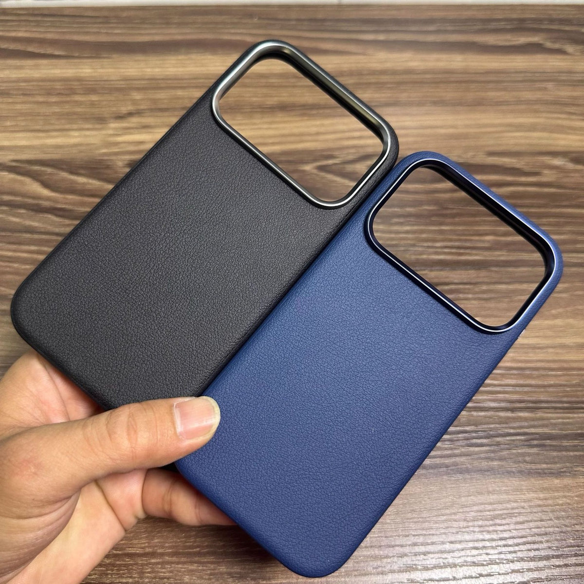 Preorder High Shiny Crocodile Leather Iphone Case 17 Pro Max