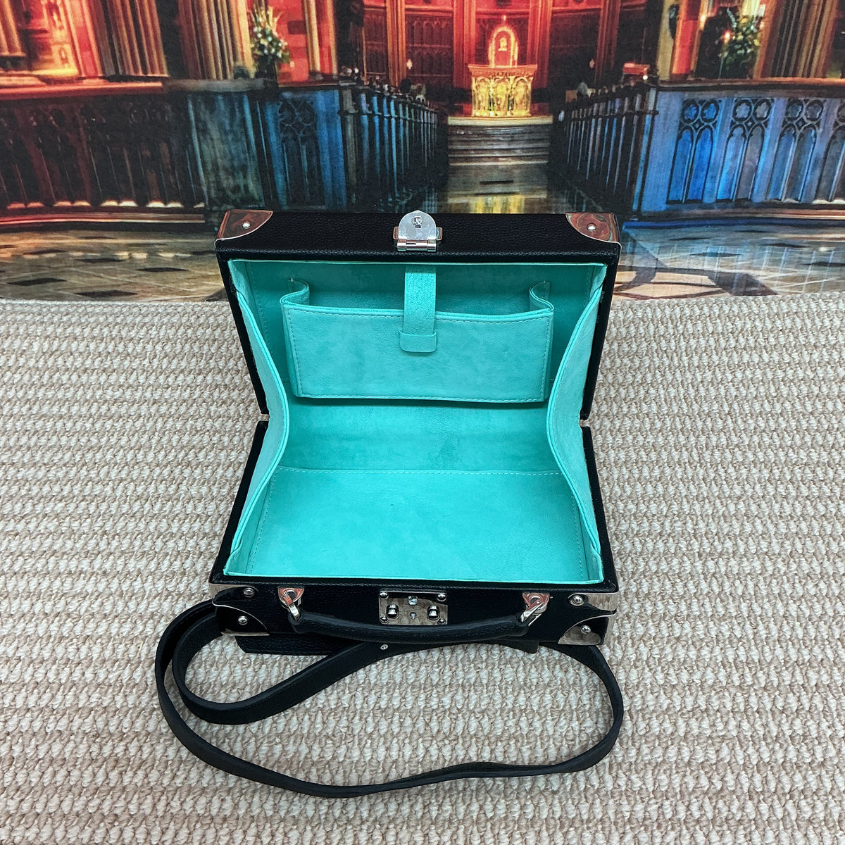 Leather Jewlry And Watch Box Small