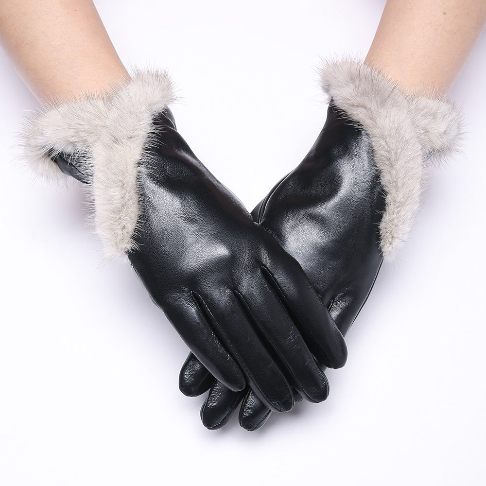Womens Gloves, Lined Touchscreen Texting Mitten Soft Driving Morocycle Snap Cuff Gloves Gloves