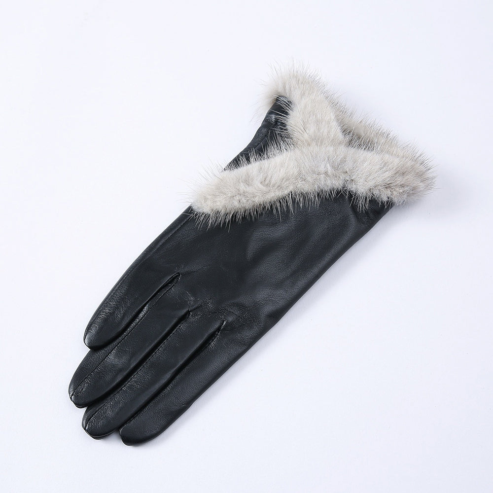 Womens Gloves, Lined Touchscreen Texting Mitten Soft Driving Morocycle Snap Cuff Gloves Gloves