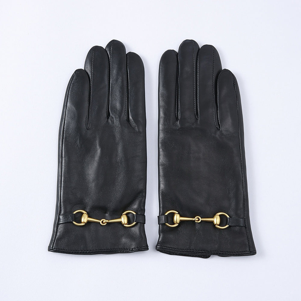Womens Gloves, Lined Touchscreen Texting Mitten Soft Driving Morocycle Snap Cuff Gloves Gloves