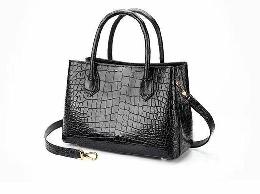 Preorder Women's Genuine Ostrich Leather Small Tote Shoulder Bag