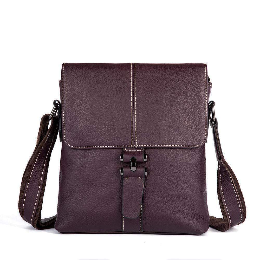 Rossie Viren Men's Metropolitan Slim Messenger Bag