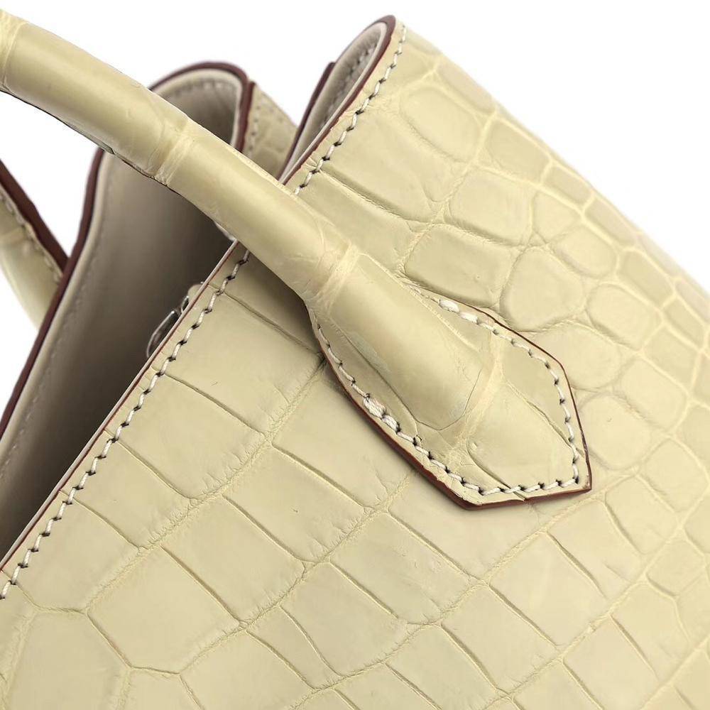 Borse tote mini da donna con manico superiore, crema