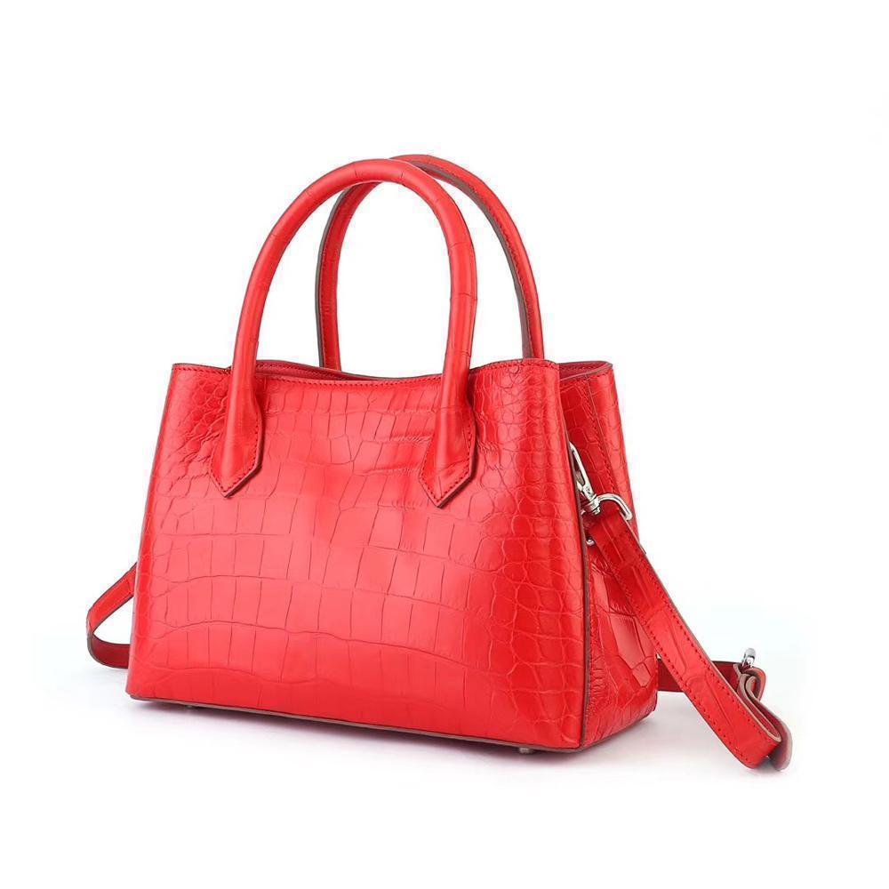 Women's Mini Top Handle Tote Bag Red