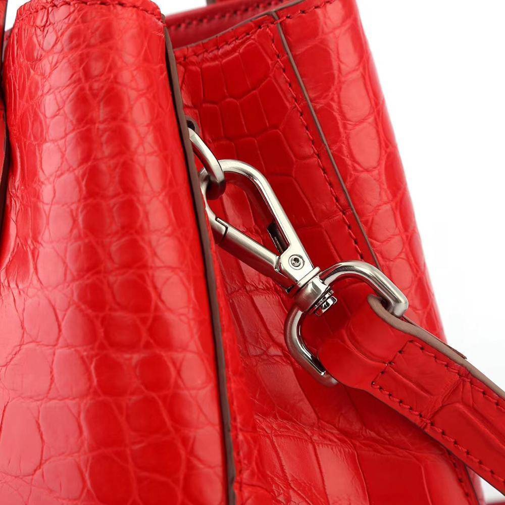 Women's Mini Top Handle Tote Bag Red
