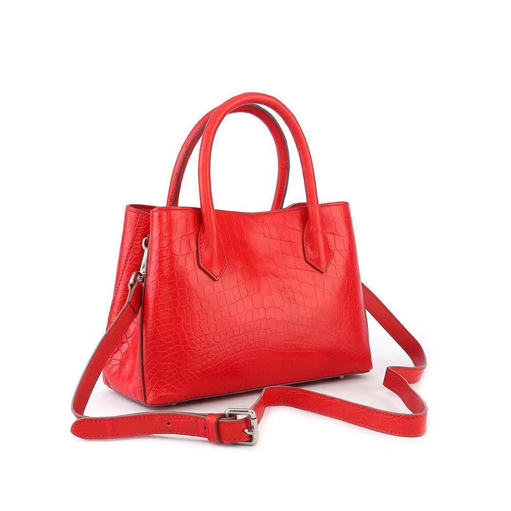 Women's Mini Top Handle Tote Bag Red
