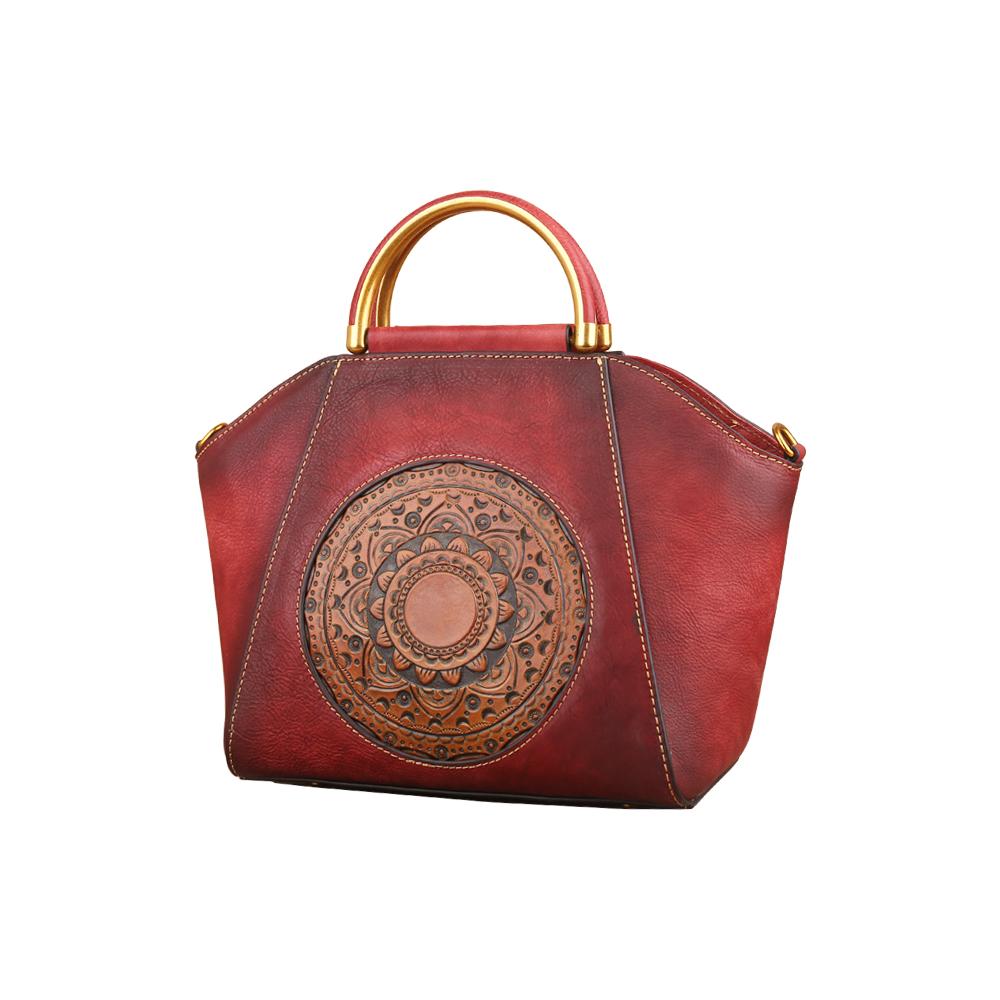 alt
Borsa vintage in pelle da donna Rossie Viren, a spalla, borsetta, satchel, tote e crossbody