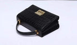Women's Genuine Siamese Crocodile  Belly Leather  Tote  Top Handle  Bags